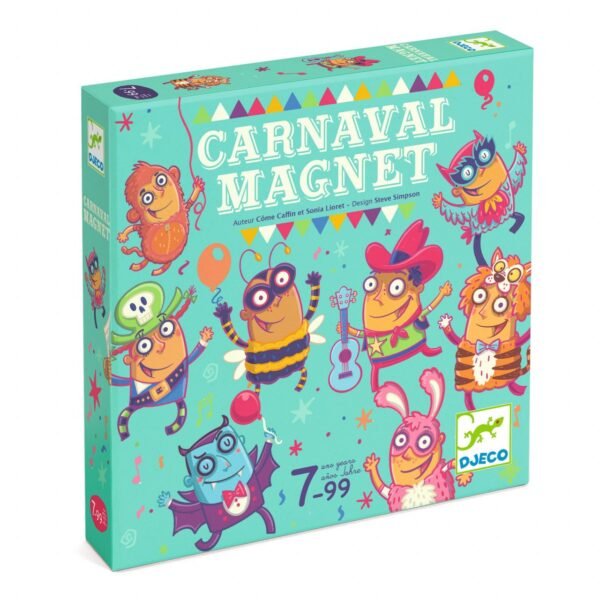 Joc De Societate Carnaval Magnet, Djeco - Imagine 4