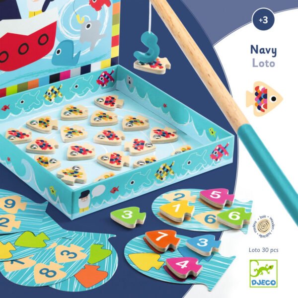 Joc Educativ Navy Loto, Djeco - Imagine 2