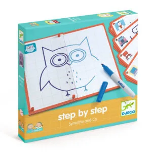 Best Buy Babys - Jucarii Inteligente Pentru Copii 9 Joc Eduludo Deseneaza Pas Cu Pas Simetrie Djeco7712