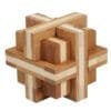 Joc Logic Iq 3D Puzzle Double Cross, Fridolin 3 Joc Logic Iq 3D Puzzle Double Cross Fridolin2352