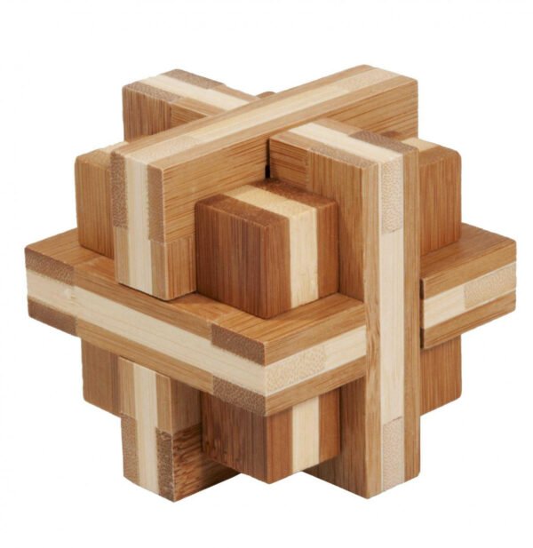 Joc Logic Iq 3D Puzzle Double Cross, Fridolin