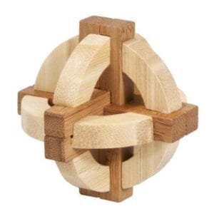 Joc Logic Iq 3D Puzzle In Cutie Metalica Double Disck Fridolin2377