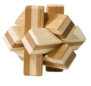 Joc Logic Iq 3D Puzzle In Cutie Metalica Knot Fridolin3518