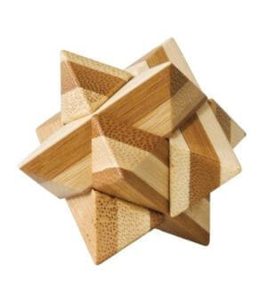 Joc Logic Iq 3D Puzzle In Cutie Metalica Star Fridolin2357
