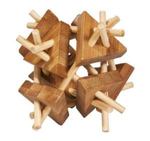 Joc Logic Iq 3D Puzzle Sticks Triangles Fridolin2347