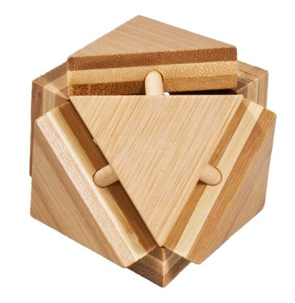 Joc Logic Iq 3D Puzzle Triangleblock, Fridolin