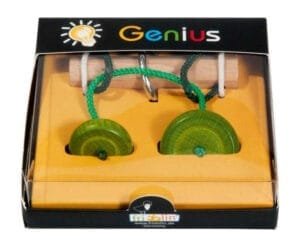 Joc Logic Iq Puzzle Cu Snur Elibereaza Inelul Fridolin4390