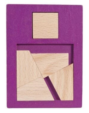 Joc Logic Iq Puzzle Din Lemn Extra Piesa 1 Fridolin2913