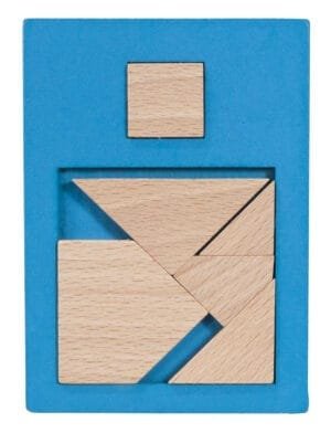 Joc Logic Iq Puzzle Din Lemn Extra Piesa 2 Fridolin2915