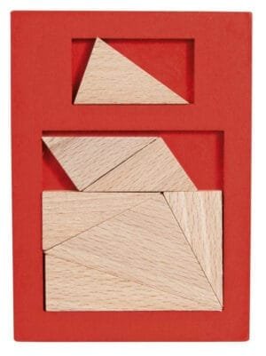 Joc Logic Iq Puzzle Din Lemn Extra Piesa 4 Fridolin2918