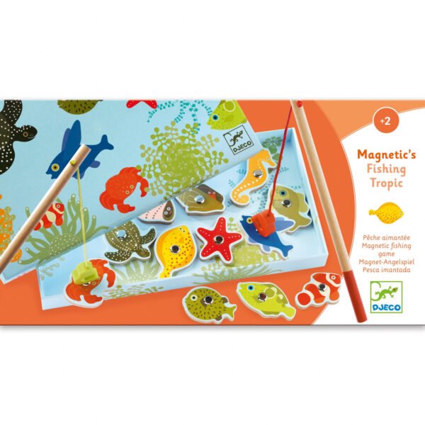 Joc Magnetic De Pescuit Fishing Tropic, Djeco - Imagine 5