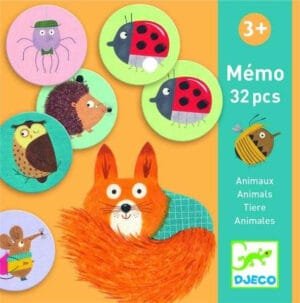 Joc Memo Animale Djeco5111