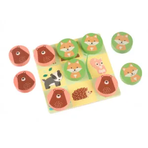 Joc Tic Tac Toe Din Lemn Orange Tree Toys9693