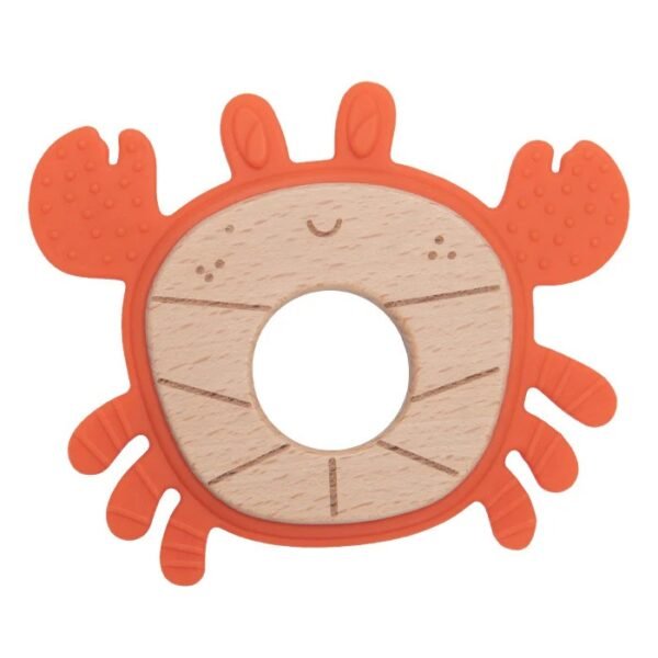 Jucarie Bebe Inel De Dentitie Crab, Moulin Roty - Imagine 4