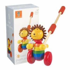 jucarie de impins leu orange tree toys10780