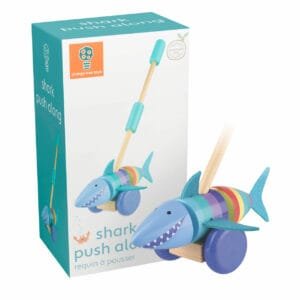 Jucarie De Impins Rechinul Vesel Orange Tree Toys10789