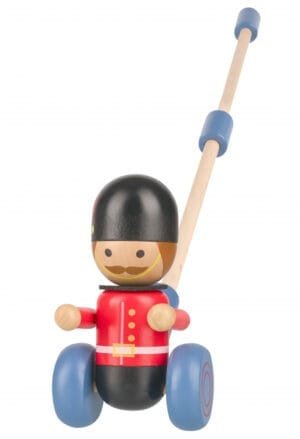 Jucarie De Impins Soldat Londonez Orange Tree Toys9775
