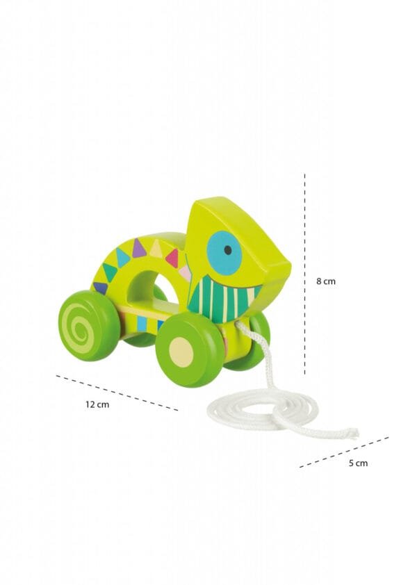Jucarie De Tras Cameleon Orange Tree Toys10782
