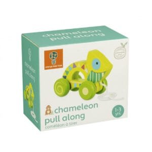 jucarie de tras cameleon orange tree toys10783