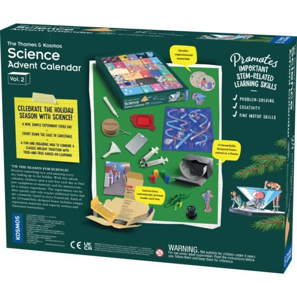 Jucarie Educativa Kit Stem Calendarul Stiintific De Advent Versiunea 219324