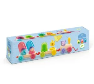 jucarie educativatrenul curcubeu djeco16626