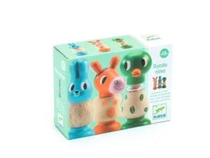 Best Buy Babys - Jucarii inteligente pentru copii 14 jucarie motorica animale cu surub rondanimo djeco4217