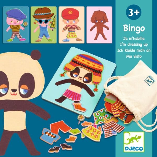 Jucarii Educative Dress Up Bingo Djeco8358