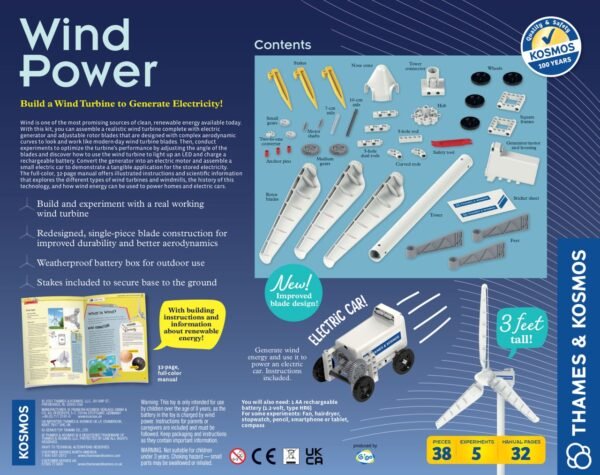 Kit Stem Energia Eoliană (V 4.0), Thames &Amp; Kosmos - Imagine 5