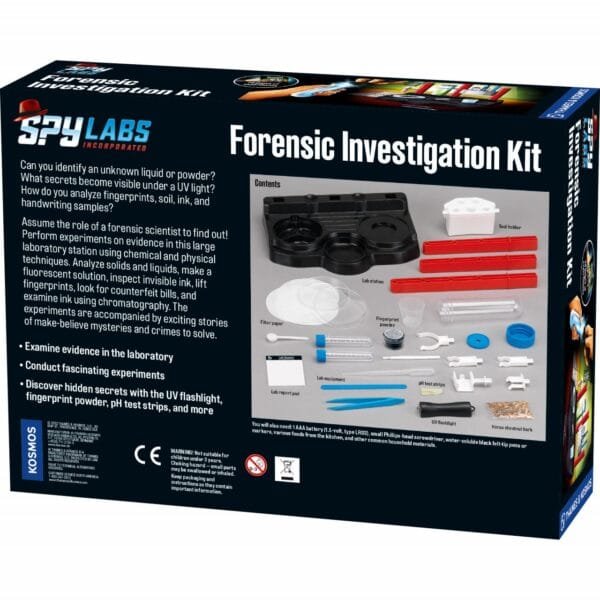Kit Stem Laborator De Spionaj Kit De Investigare Thames Kosmos14985