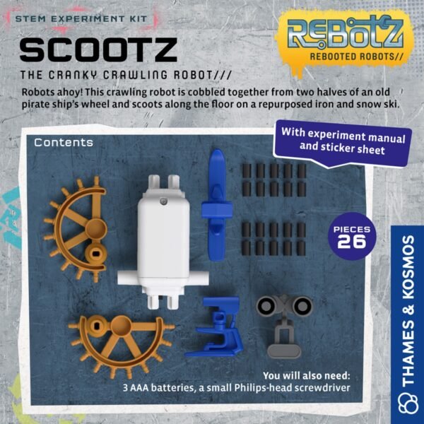 Kit Stem Robotul Scootz, Thames &Amp; Kosmos - Imagine 5