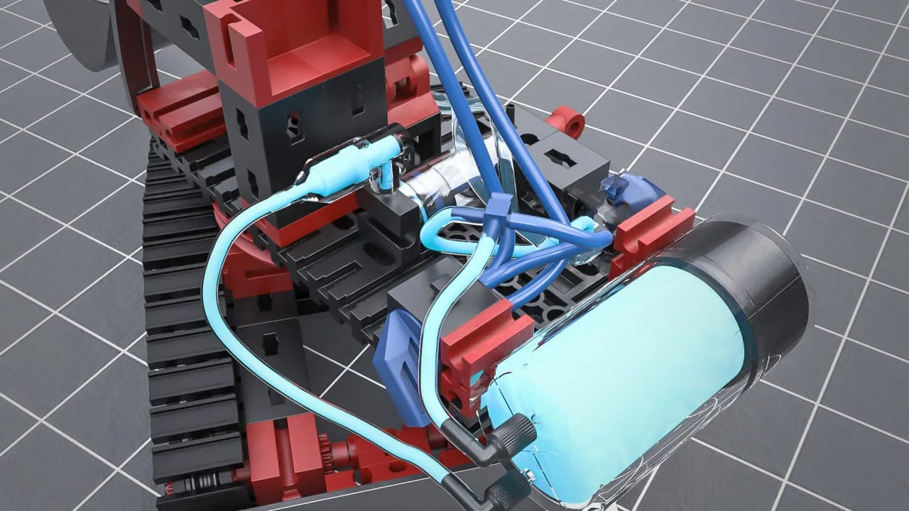 kit stem sisteme pneumatice fischertechnik12087