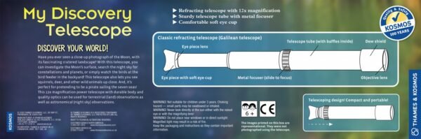 Kit Stem Telescop, Thames &Amp; Kosmos - Imagine 4