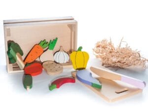 Ladita Cu Legume Jucarie Handmade Marc Toys6641