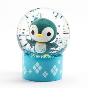 Mini Glob Cu Zapada Si Personaj Djeco16703