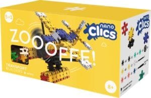 Nano Clics Pentru Construit Vehicule 250 Piese Clicformers19695