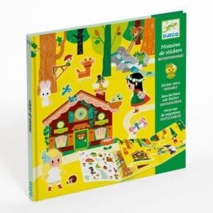 Planse Cu Abtibilduri Repozitionabile Padurea Fermecata Djeco5658