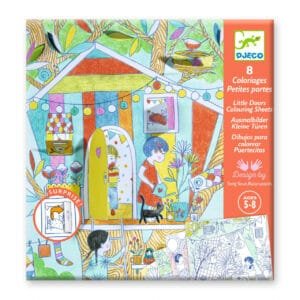 Planse De Colorat Cu Surprize Jocurile Ninei Djeco13262
