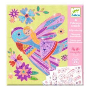 Planse De Colorat Fapturi Inaripate Djeco10302