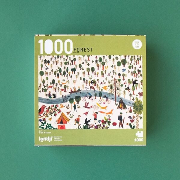 Puzzle 1000 Piese Padurea, Londji - Imagine 4