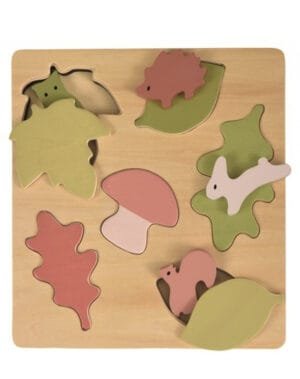 puzzle animale si frunze egmont toys6813