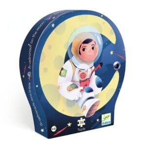 puzzle astronaut pe luna djeco17137