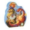 Puzzle Cavalerul Si Dragonul, Djeco 7 Puzzle Cavalerul Si Dragonul Djeco3191