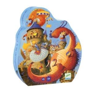 Puzzle Cavalerul Si Dragonul Djeco3191