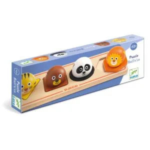 Best Buy Babys - Jucarii Inteligente Pentru Copii 65 Puzzle Din Lemn Animale Salbatice Djeco17128