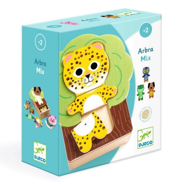 Puzzle Din Lemn Arbramix Djeco8370