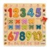 Puzzle Din Lemn Cifre, Djeco 8 Puzzle Din Lemn Cifre Djeco1147