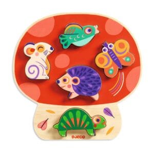 Puzzle Din Lemn Ciupercuta Anianco Djeco7573
