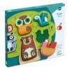 Puzzle Din Lemn Si Fetru Oski Djeco12805
