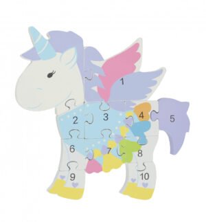 Puzzle Din Lemn Unicorn Orange Tree Toys9754