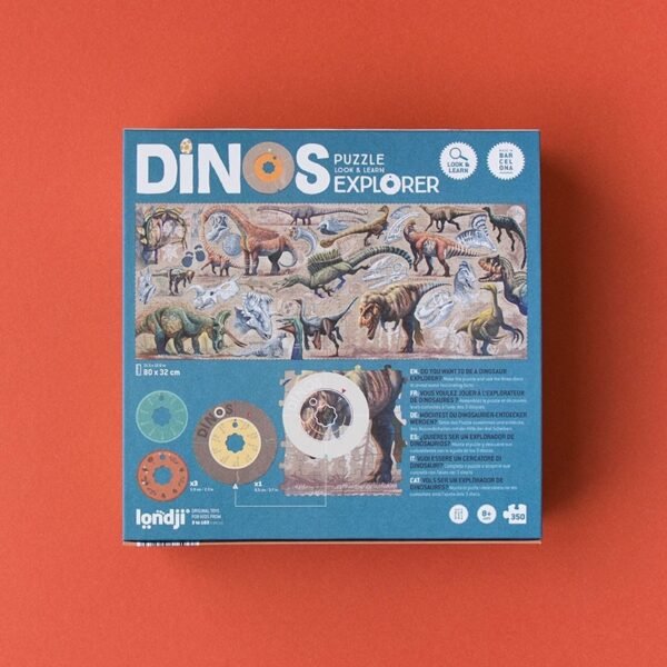 Puzzle Dino Explorer, Londji - Imagine 5